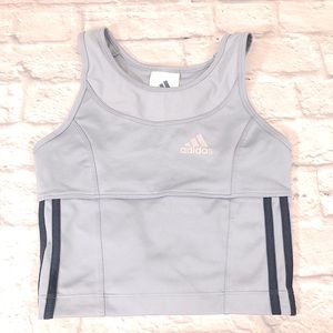 💰Bundle 3/$30 Adidas Racerback sports bra Small Lt blue Stretchy no padded cups